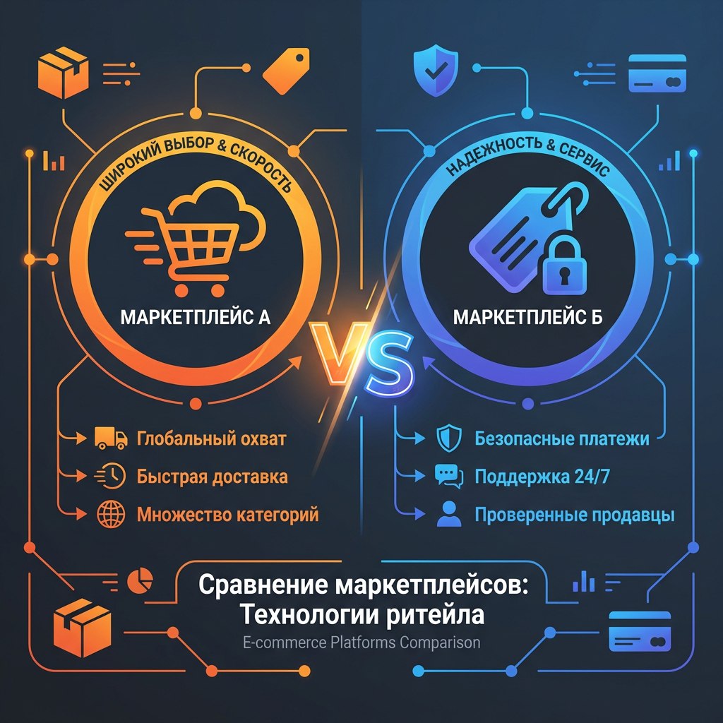 Сравнение маркетплейсов